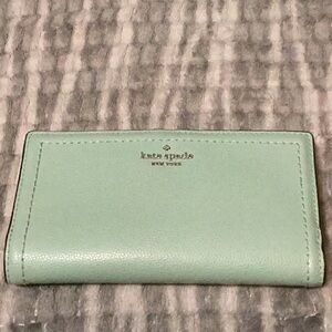 Kate Spade mint green wallet